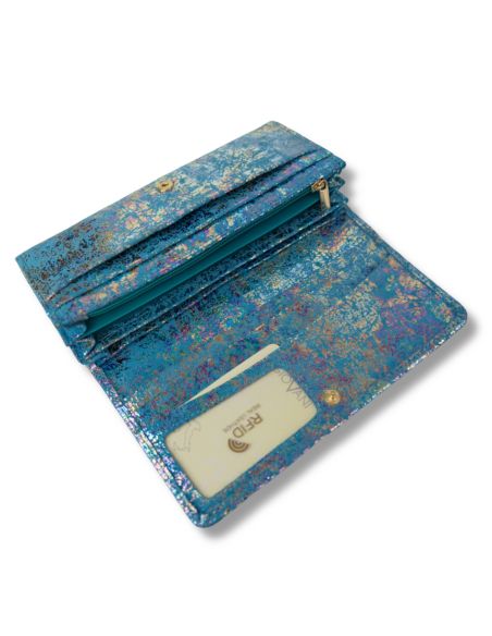 Skórzany duży portfel...