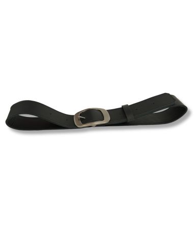 Skórzany szeroki pasek damski Migila...